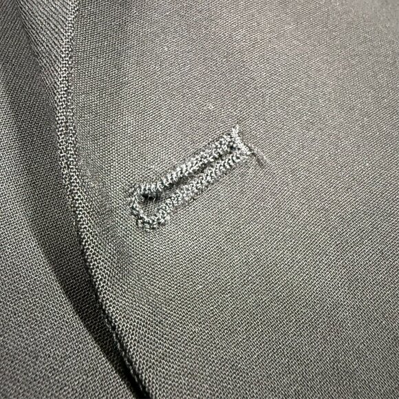 Burberry London Blazer Black Sport Coat Wool Made in USA 42L *No Buttons - Picture 4 of 12